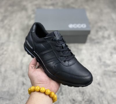 ECCO愛步新款運動休閒鞋男新款男鞋運動鞋男潮鞋跑步鞋39-44