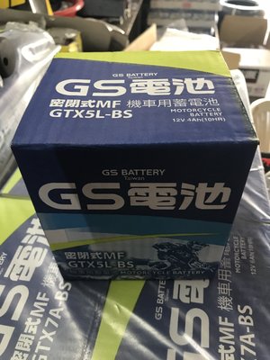 全新 機車 電池 電瓶 統力 GS GTX5L-BS YTX5L-BS 5號 都通用 湯淺 YUASA RS RSZ