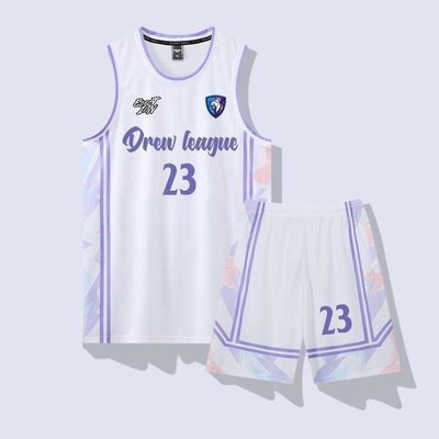 熱銷 新品籃球服套裝男定制大學生美式運動比賽訂制背心印字女生球衣隊簡約