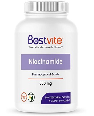 《巨便宜》BestVite煙酰胺/煙酸/菸酸/菸鹼酸/維生素B3 500mg/240顆 Niacin