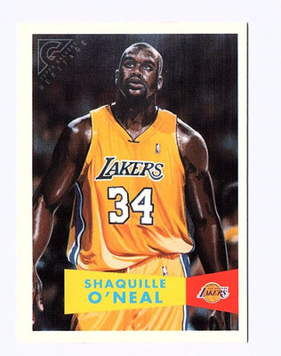 [NBA]2000 Topps Gallery Heritage Shaquille O’Neal  #TGH3 稀有 特卡🔥 俠客 歐尼爾