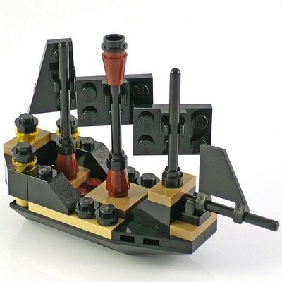BOxx潮玩~Lego 樂高積木神鬼奇航 加勒比海盜系列 拼砌包 30130 黑珍珠號 絕版