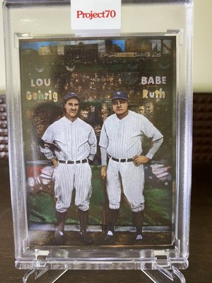 Topps Project70® -1958 Babe Ruth/Lou Gehrig by Andrew Thiele