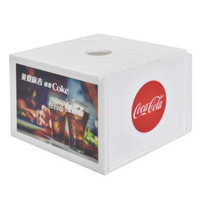 金卡價238 二手 可口可樂 方形面紙盒 12x8.5x12cm 399900010057 02