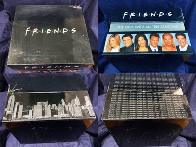 六人行  Friends 全套 DVD（1～10季）DVD3區 收藏版禮盒 英文發音 中文字幕