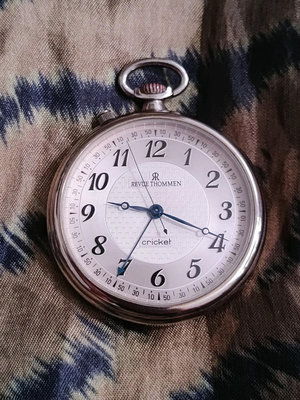 梭曼響鈴機械懷錶 Revue Thommen限量手錶Cricket nautical 響鈴錶 競標商品 一元起標瑞士錶