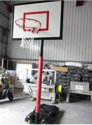 升降(昇降六段高低調整)籃球架(FRP) 灌水式 籃球框 籃球板 運費議價