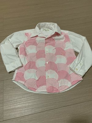 日本品牌HAKKA KIDS女童造型襯衫120