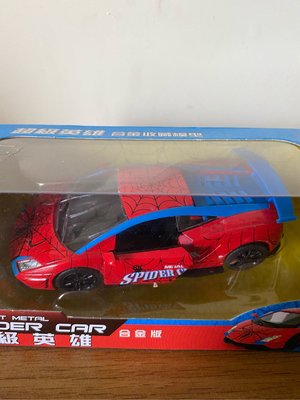 超級英雄合金車 （全新-娃娃機台夾出）小汽車/兒童玩具