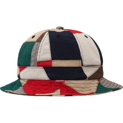 【日貨代購CITY】2019SS Supreme Patchwork Bell Hat 漁夫帽 兩色 開季商品 現貨