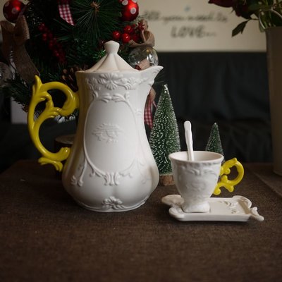 促銷打折 W1962意大利巴洛克風格 陶瓷 I-Ware系列 茶壺水壺咖啡熱銷