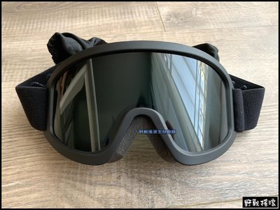 【野戰搖滾-生存遊戲】複刻SWAT特警X500戰鬥風鏡、護目鏡【黑色鏡面】眼鏡族適用 ~防彈風鏡抗彈眼鏡