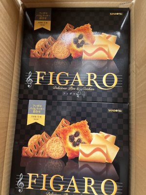 日本零食 【現貨】三立 FIGARO 綜合餅乾禮盒 無附提袋 綜合餅乾 餅乾禮盒