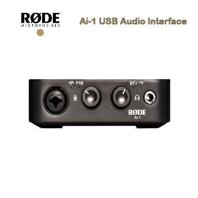 歐密碼數位 RODE Ai-1 USB Audio Interface 錄音介面 K歌 直播 USB接頭