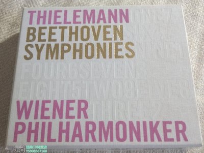 亞美CD特賣店 THIELEMANN 貝多芬交響全集  6CD+1DVD  提勒曼指揮 維也納愛樂