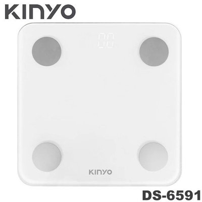 【MR3C】含稅附發票 KINYO 金葉 DS-6591 LED 藍牙智能體重計