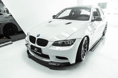 【政銓企業有限公司】BMW E90 E92 E93 M3 FUTURE DESIGN 高品質 雙面 卡夢  側裙 定風翼