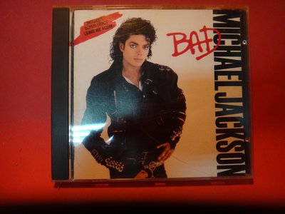 【愛悅二手書坊 CD-A4A】MICHAEL JACKSON  BAD   MADE IN AUSTRIA   1987