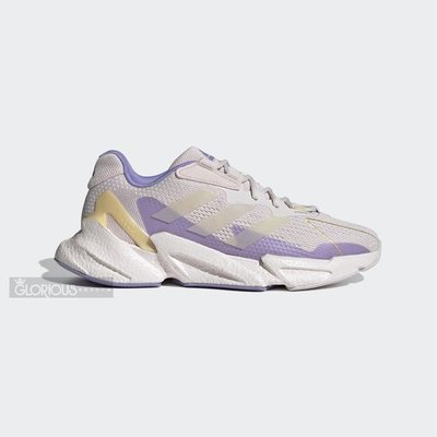 免運 Adidas X9000 L4 Boost 白 紫 3M 反光 S23671 輕量 運動鞋【GL代購】