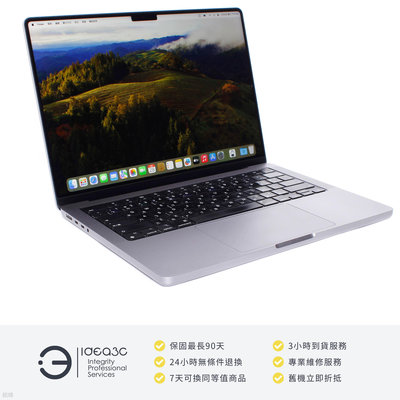 「點子3C」Macbook Pro 14吋 M1 Pro 太空灰【店保3個月】FKGP3TA 16G 512G SSD 2021年款 ZJ017