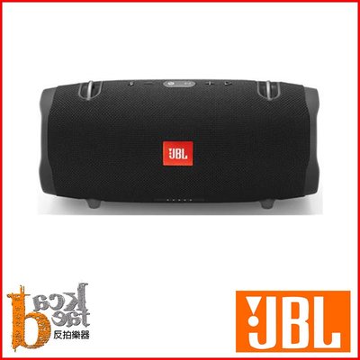 [反拍樂器] JBL XTREME 2 黑色 巨砲戰鼓 二代 肩背 IPX7 防水藍芽 喇叭音響