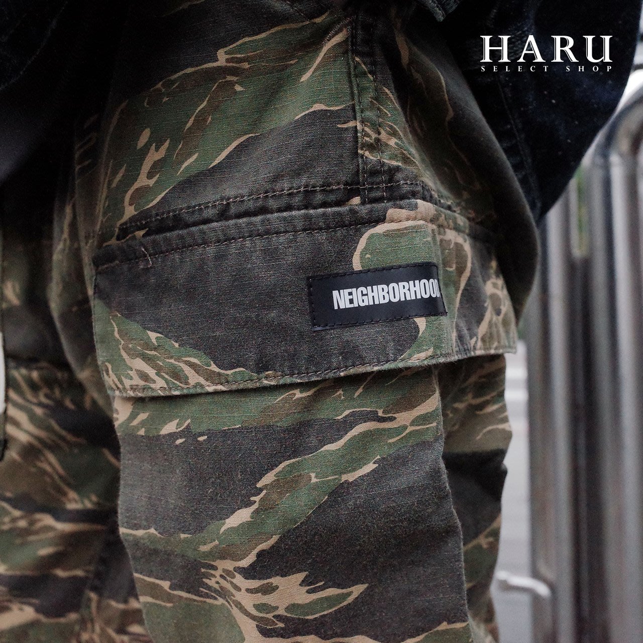 六折現貨☆HAru☆ NEIGHBORHOOD MIL-BDU TIGER C-ST 虎紋迷彩口袋工作