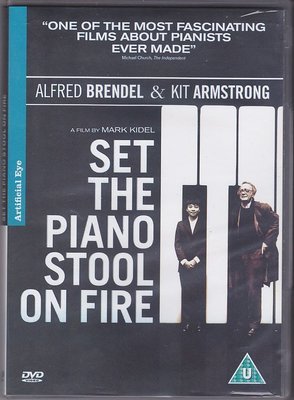 音樂居士新店#Set the Piano Stool on Fire 點燃鋼琴凳(布倫德爾和周善祥） D9 DVD