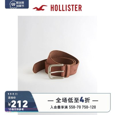 Hollister 時尚壓花皮帶 男 166891