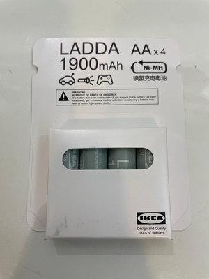 全新 IKEA 1900 mAh 3號充電電池