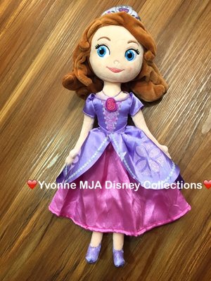 *Yvonne MJA* 美國 迪士尼 Disney 樂園限定正品新款 Sofia 蘇菲亞 小公主 精緻娃娃