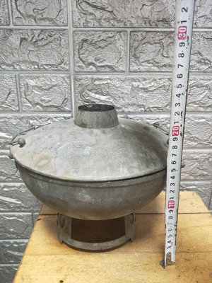 （二手）-民國銅鍋，不子不大，用料厚實5斤多重 老物件 擺件 古玩【靜心隨緣】1183