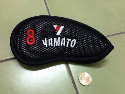 [二手良品] YAMATO 高爾夫球桿 8號 桿套 內襯有維可牢