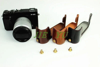 中華閣 富士XE2S XE2 XE1微單相機包 X-E2S X-E2 X-E1皮套底座 半套 真皮SY213ZC1783
