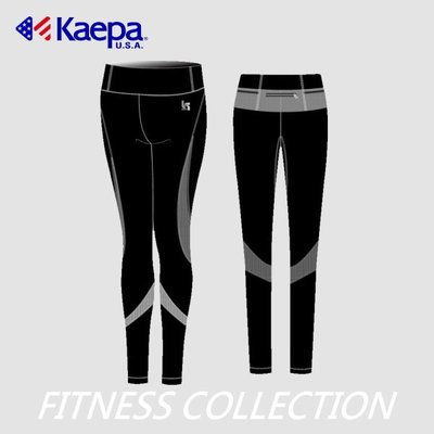 kaepa 高磅彈力 女健身長褲