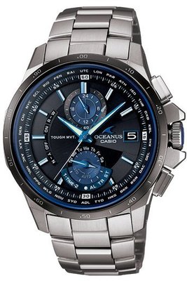 【金台鐘錶】CASIO 卡西歐OCEANUS 超鈦合金 電波錶 全新3年保固 (台灣公司貨) OCW-T1000D-2A