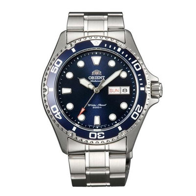 「官方授權」ORIENT東方錶 男 時尚潛水機械腕錶 (FAA02005D) 41mm
