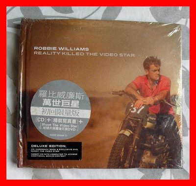 ◎2009全新CD+DVD初回限量版未拆!羅比威廉斯-Robbie Williams-萬世巨星/等13首好歌.接招合唱團