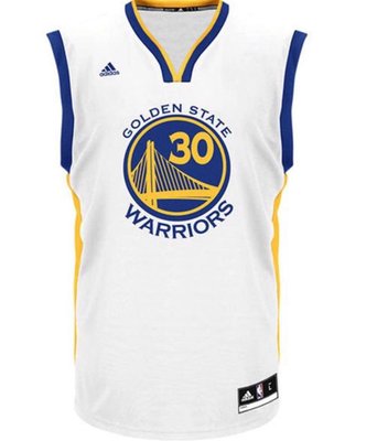 NBA  Adidas 金州勇士隊 科瑞 Stephen Curry 30號 球衣背心 青年版