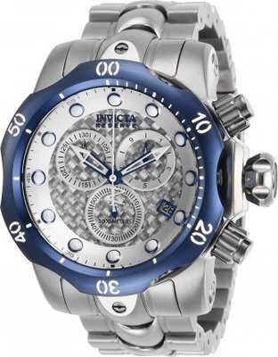 《大男人》Invicta #9357 VENOM瑞士大錶徑52MM個性潛水錶鐵灰鋼帶，碳纖花紋，值得收藏(本賣場全現貨)