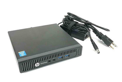 一元起標 HP EliteDesk 800 G1 DM i5-4590T 四核迷你電腦 WiFi 三螢幕