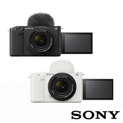 SONY Alpha ZV-E1L 全片幅 Vlog 數位相機 數位單眼相機 SEL2860 鏡頭組 黑/白 公司貨