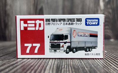 《HT》TOMICA 多美小汽車 NO77 日野日本通運車 801375