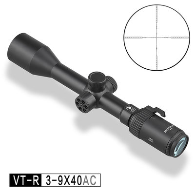 台南 武星級 DISCOVERY發現者 VT-R 3-9X40 AC 狙擊鏡 ( 真品瞄準鏡抗震倍鏡氮氣快瞄內紅點防水