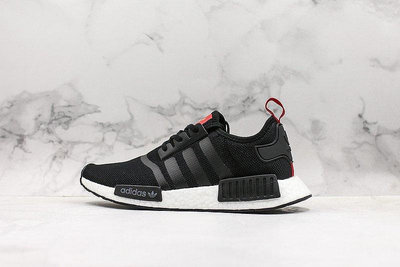 【ST潮鞋館】Adidas NMD R1 黑紅 網布 編織 百搭 休閒運動慢跑鞋 B42087 男鞋