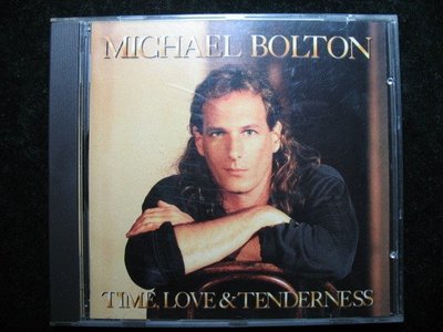 Michael Bolton 麥可伯特恩 - Time Love & Tenderness - 1991年SONY澳大利亞版 - 碟片如新 -201元起標