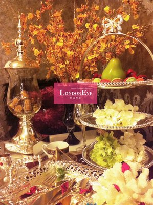 【LondonEYE】Luxury安娜公主水晶奢華下午茶盤架X三層式甜點架X精品飯店愛用款 婚禮佈置裝飾/聖誕禮物