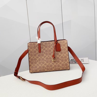 【小怡代購】 全新 COACH CK475 美國正品代購新款斜跨手提托特包 女包 超低直購