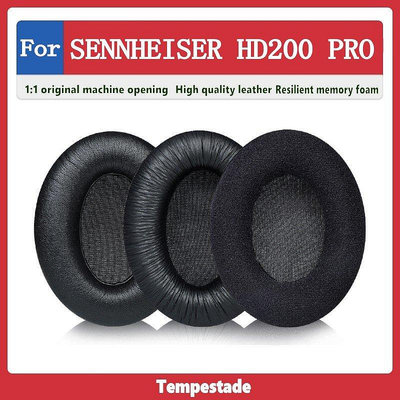 適用於 Sennheiser HD200 PRO 耳機套 頭戴式耳罩 皮耳套as【飛女洋裝】