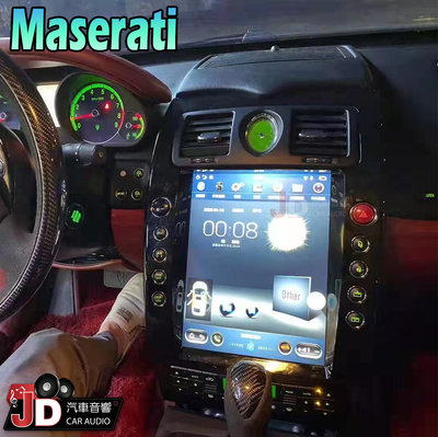 【JD汽車音響】瑪莎拉蒂 Maserati 特殊專用安卓機。特殊安卓主機