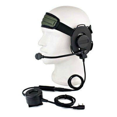 【EC數位】ROWA AnyTalk HD03 軍綠 頭戴式戰術對講耳機 安全帽對講耳機 頭戴式對講耳機 頭盔式對講耳機